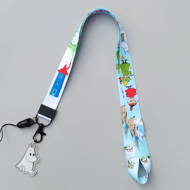 Lanyard Badge Holder - M-Moomins schattige cartoon stijl mobiele telefoon