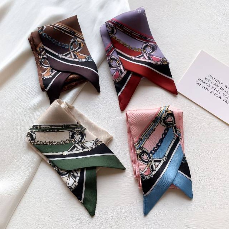 Head Wrap Turban - Nieuwe Collectie Lange Zijdeachtige Lint Sjaal