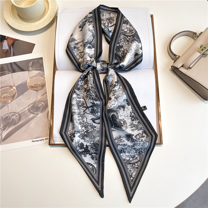 Luxe lange sjaal, dunne haarba - Face Scarf Mask recensie en prijs