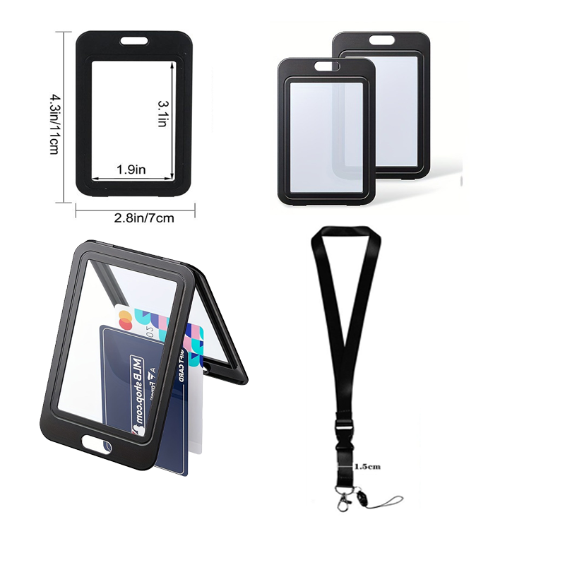 3 STKS Plastic Badge Werknemer - Lanyard Badge Holder recensie en prijs