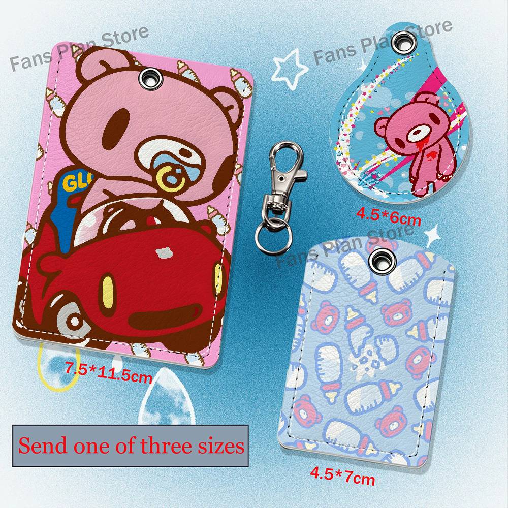 Cartoon G-Gloomy Bear lederen  - Lanyard Badge Holder recensie en prijs