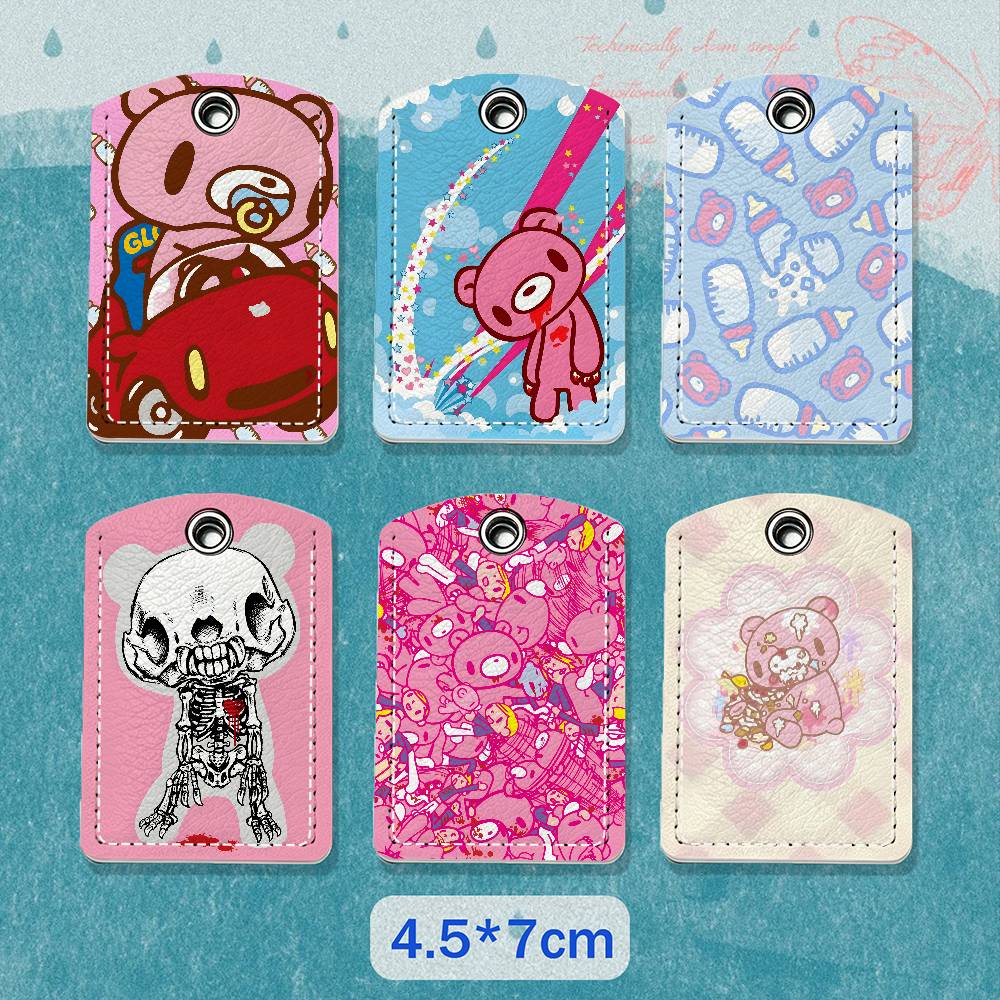 Cartoon G-Gloomy Bear lederen  - Lanyard Badge Holder recensie en prijs