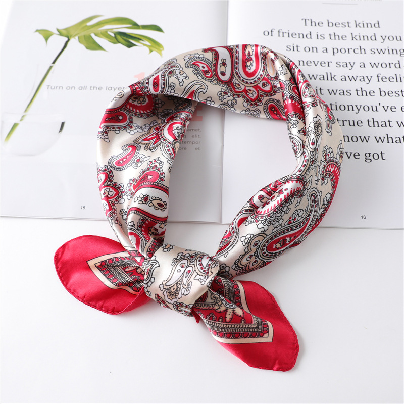 60Cm Luxe Vierkante Zijden Sja - Face Scarf Mask recensie en prijs