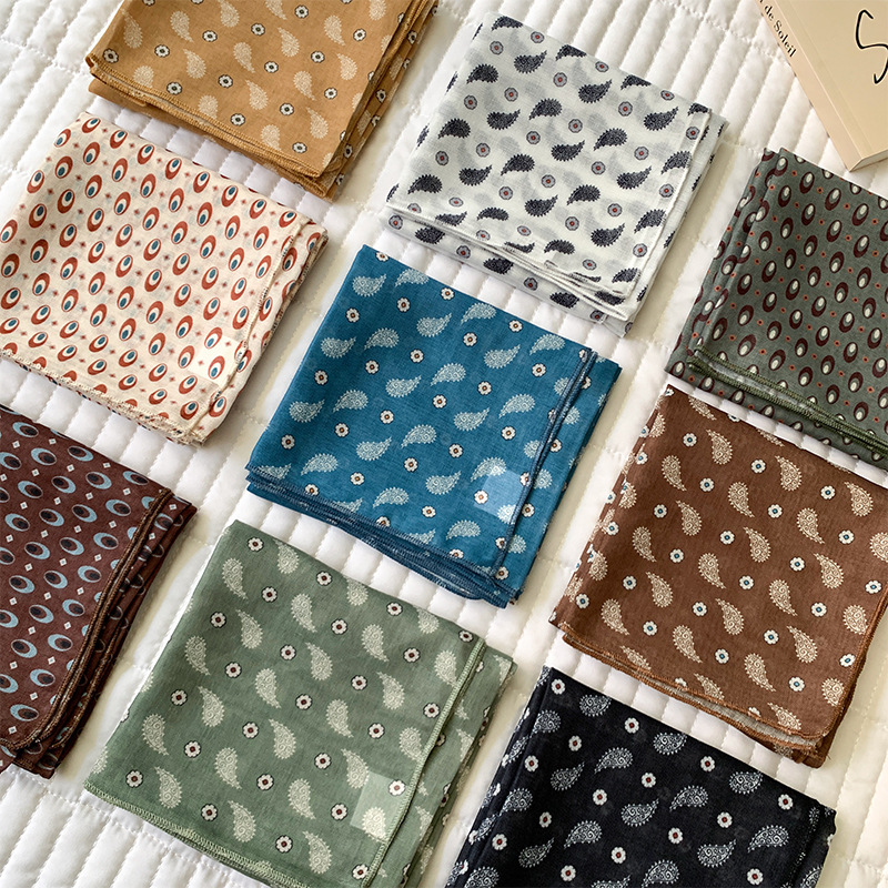Katoen Gevoel Hoofddoek Sjaal  - Bandana Cotton recensie en prijs