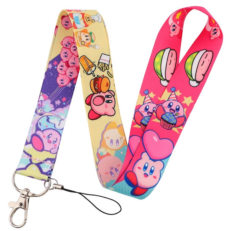 Hot Cute Kirby Lanyard Kleurri - Lanyard Badge Holder recensie en prijs